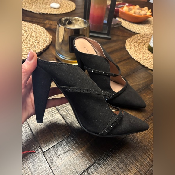 Chinese Laundry Mule Suede Heel❤️